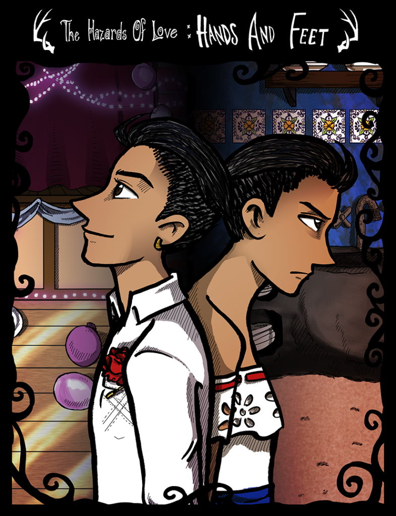 Issue 3 cover The Hazards of Love